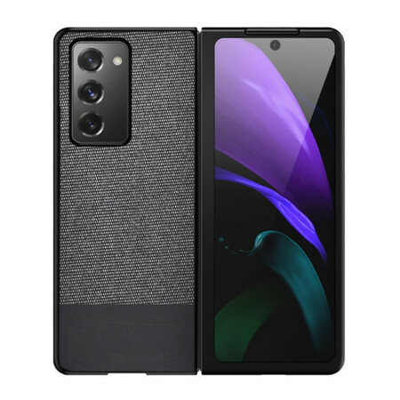 Samsung Galaxy Z Fold 2 Hülle aus Kunstleder und Stoff