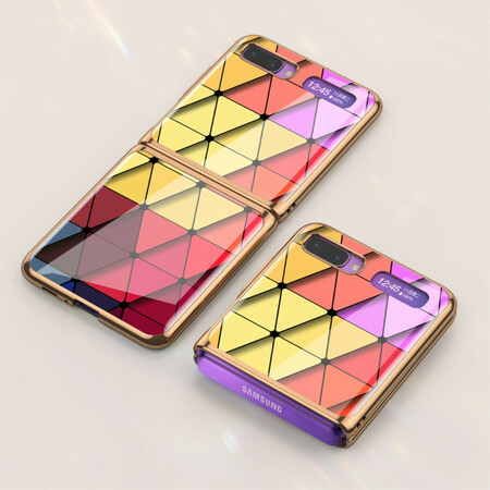 Samsung Galaxy Z Flip Style Cover Geometrie GKK