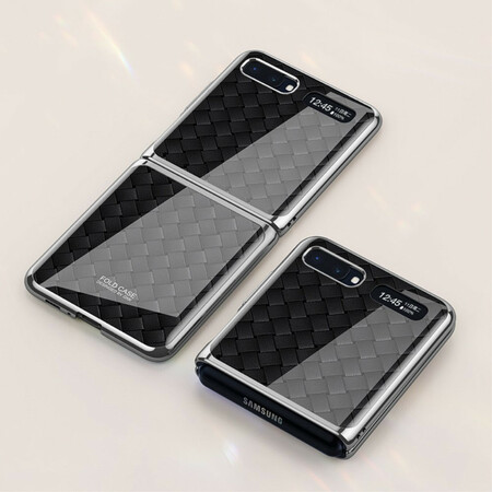 Samsung Galaxy Z Flip Style Weave Cover GKK