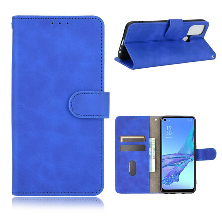 Hülle Oppo A53 Lederoptik Soft Touch