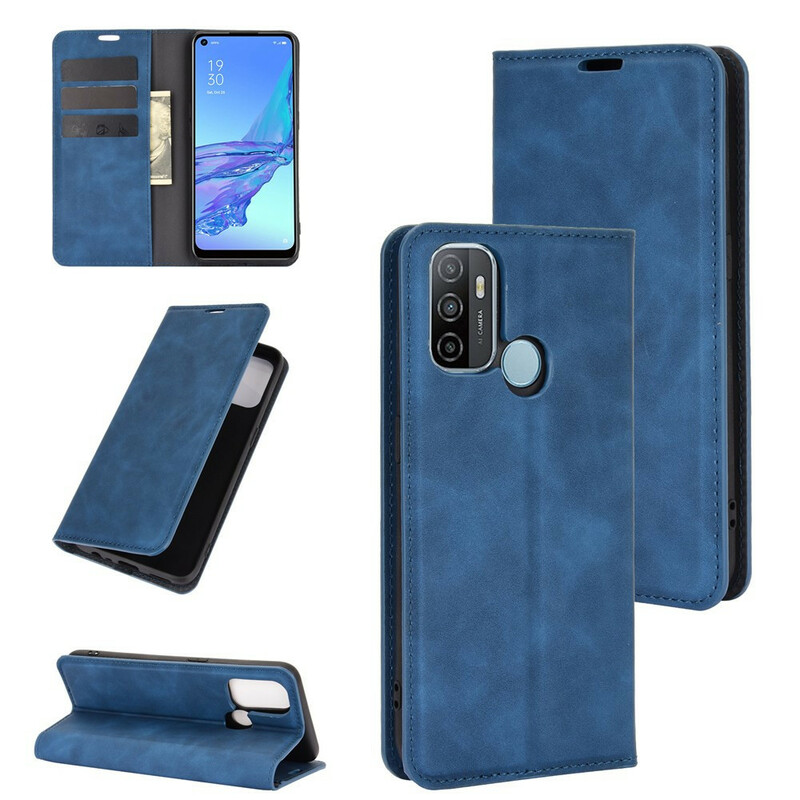 Flip Cover Oppo A53 Weiche Lederoptik Flip Cover Oppo A53 Weiche Lederoptik