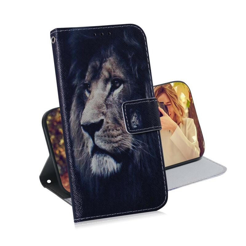 Xiaomi Poco X3 Dreaming Lion Tasche