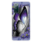 Samsung Galaxy S20 FE Cover Schmetterlinge Schmetterlinge