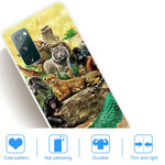 Samsung Galaxy S20 FE Cover Tiere Safari