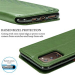 Flip Cover Samsung Galaxy S20 FE Kunstleder Textur Diamant