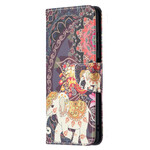 Xiaomi Poco X3 Hülle Indische Elefanten