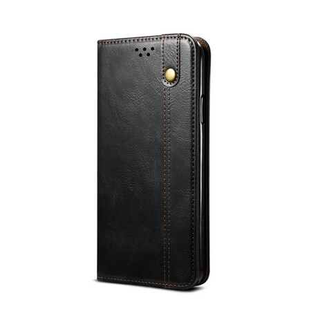Flip Cover Samsung Galaxy S20 FE Kunstleder Gewachst