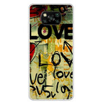 Xiaomi Poco X3 Cover Love and Love