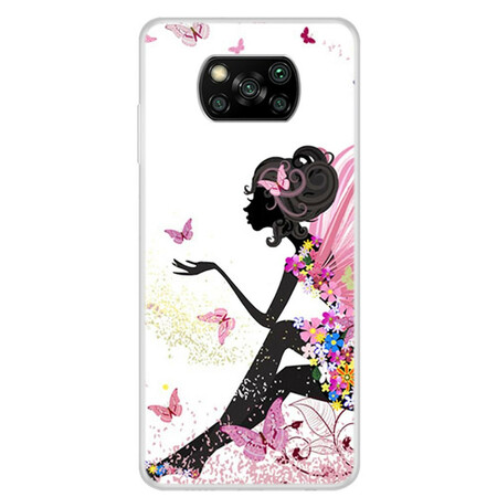 Hülle Xiaomi Poco X3 Butterfly Lady