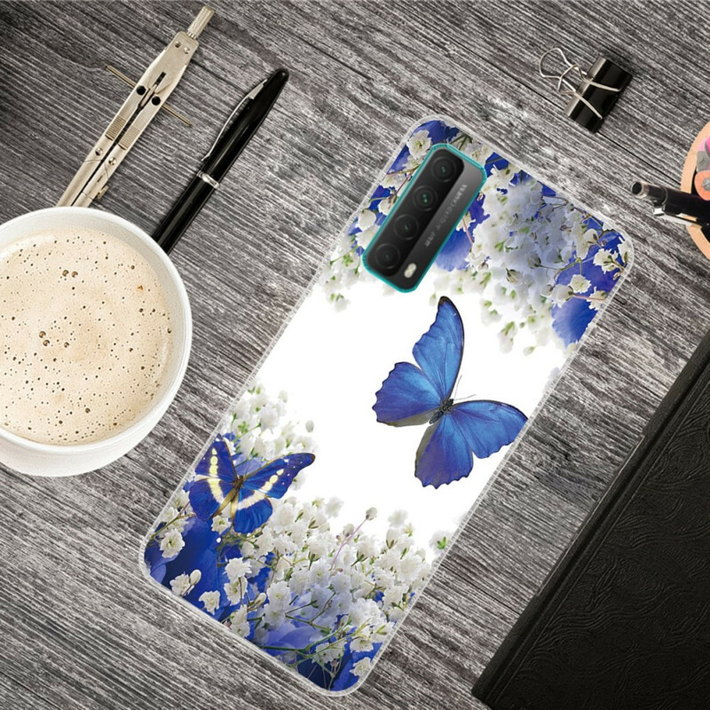Huawei P Smart 2021 Schmetterlinge Cover