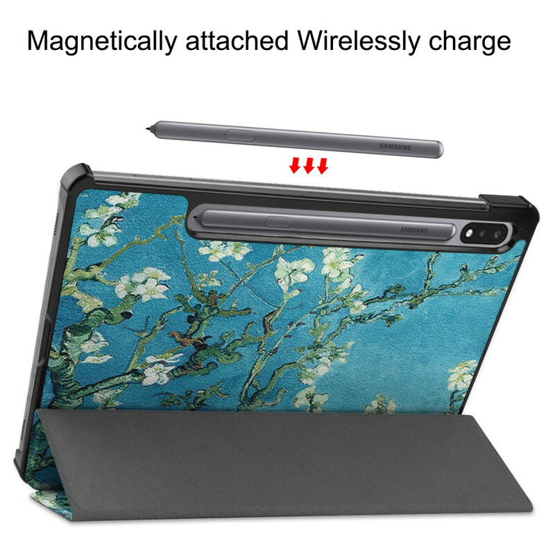 Smart Case Samsung Galaxy Tab S7 Stifthalter Branches