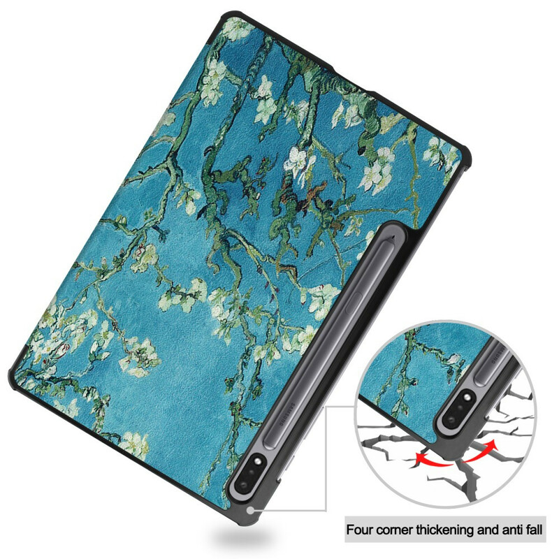 Smart Case Samsung Galaxy Tab S7 Stifthalter Branches