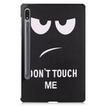 Smart Case Samsung Galaxy Tab S7 Stifthalter Don't Touch Me