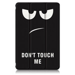 Smart Case Samsung Galaxy Tab S7 Verstärkt Don't Touch Me