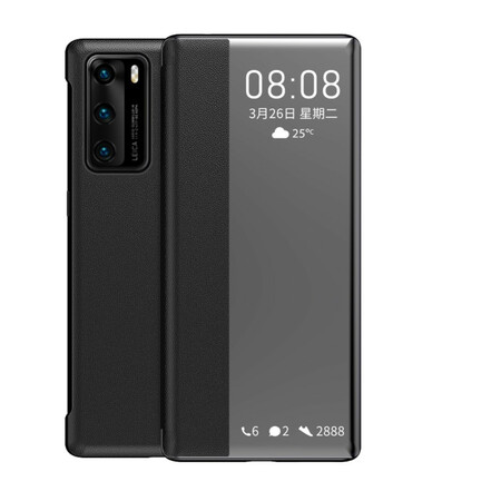 View Cover Huawei P40 Kunstleder Window