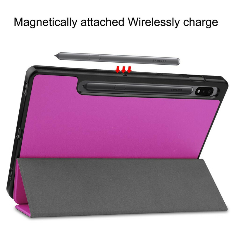 Smart Case Samsung Galaxy Tab S7 Drei-Flügel-Stifthalter