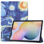 Smart Case Samsung Galaxy Tab S7 Plus Verstärkt Van Gogh