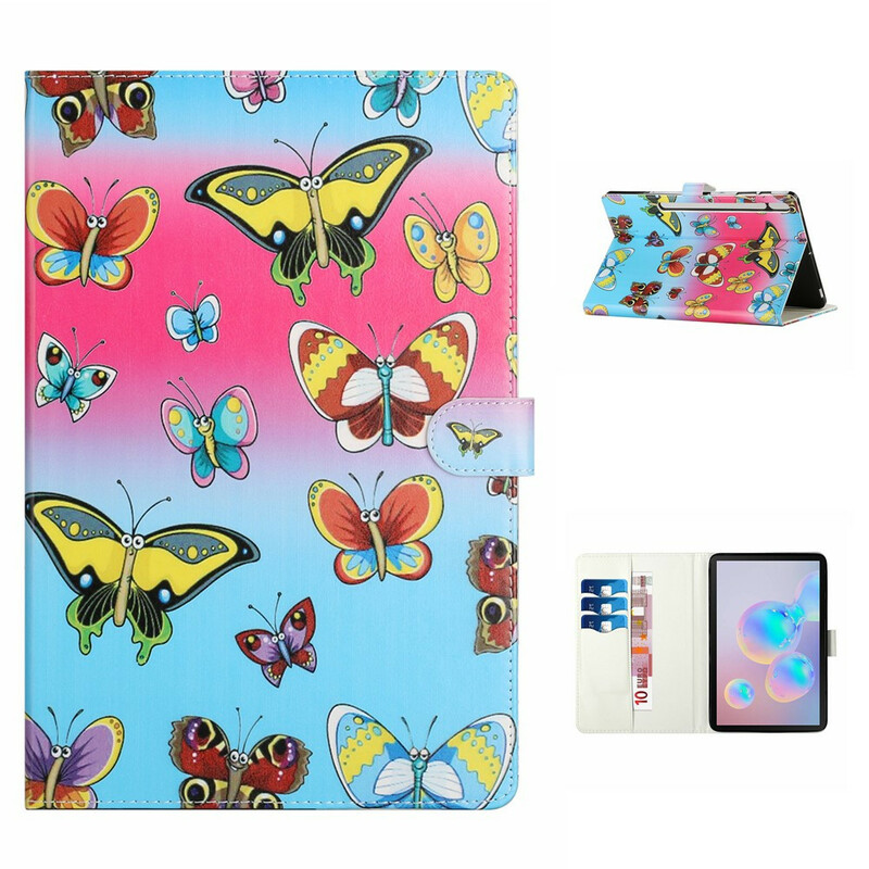 Hülle Samsung Galaxy Tab S7 Plus Butterflies