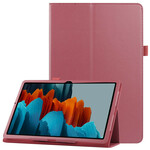 Samsung Galaxy Tab S7 Plus Kunstleder Tasche Litchi