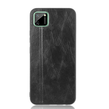 Hülle Realme C11 Style Leder Nähte