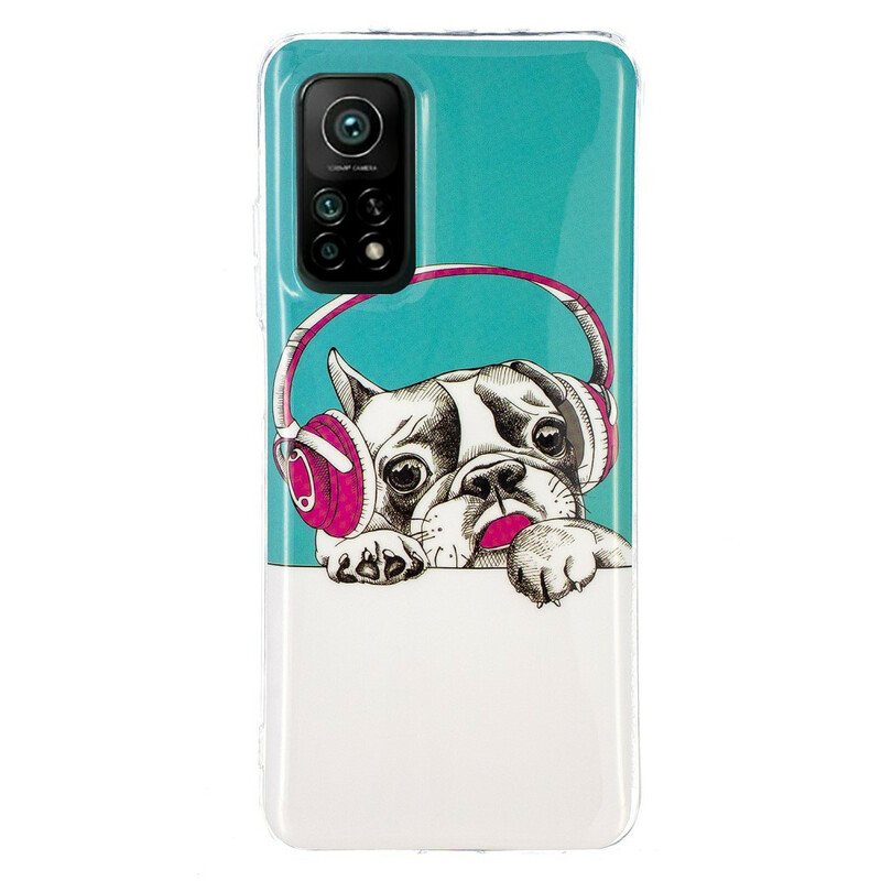 Xiaomi Mi 10T / 10T Pro Cover Hund Fluoreszierend