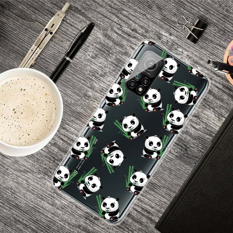 Xiaomi Mi 10T / 10T Pro Cover Kleine Pandas