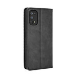 Flip Cover Realme 7 Pro Vintage Styled Leather Effect