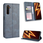 Flip Cover Realme X50 Pro Vintage Styled Leather Effect
