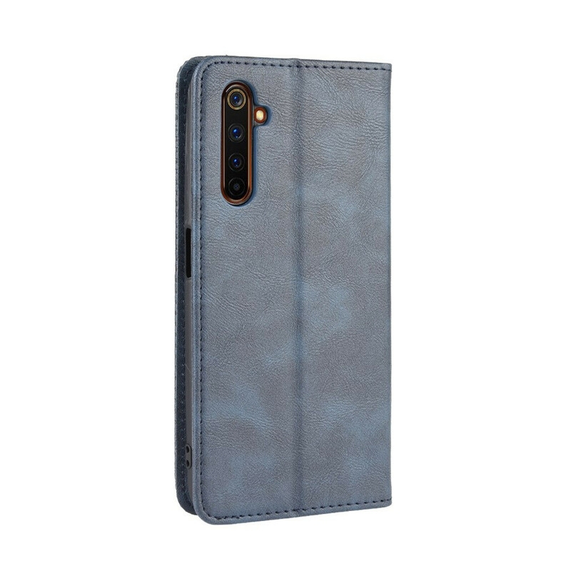 Flip Cover Realme X50 Pro Vintage Styled Leather Effect