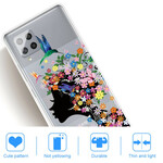 Samsung Galaxy A42 5G Cover Hübscher Blumenkopf