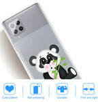 Samsung Galaxy A42 5G Cover Transparent Trauriger Panda