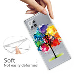 Samsung Galaxy A42 5G Hülle Transparent Aquarell Baum