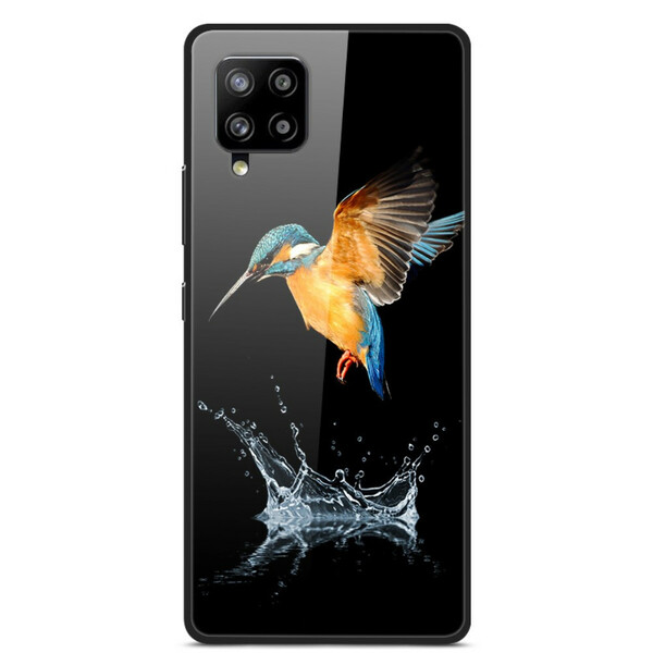 Samsung Galaxy A42 5G Hartglasschale Vogel Krone