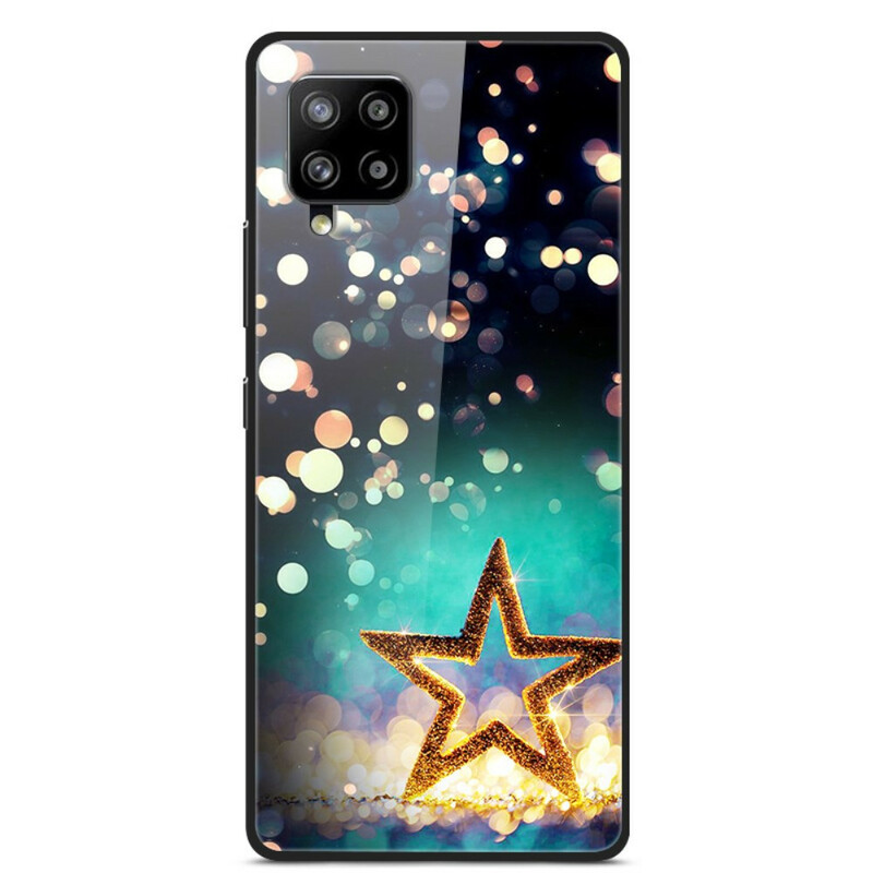 Samsung Galaxy A42 5G Panzerglas Cover Stern