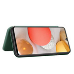 Flip Cover Samsung Galaxy A42 5G Kohlefaser