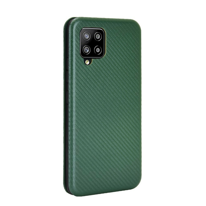 Flip Cover Samsung Galaxy A42 5G Kohlefaser