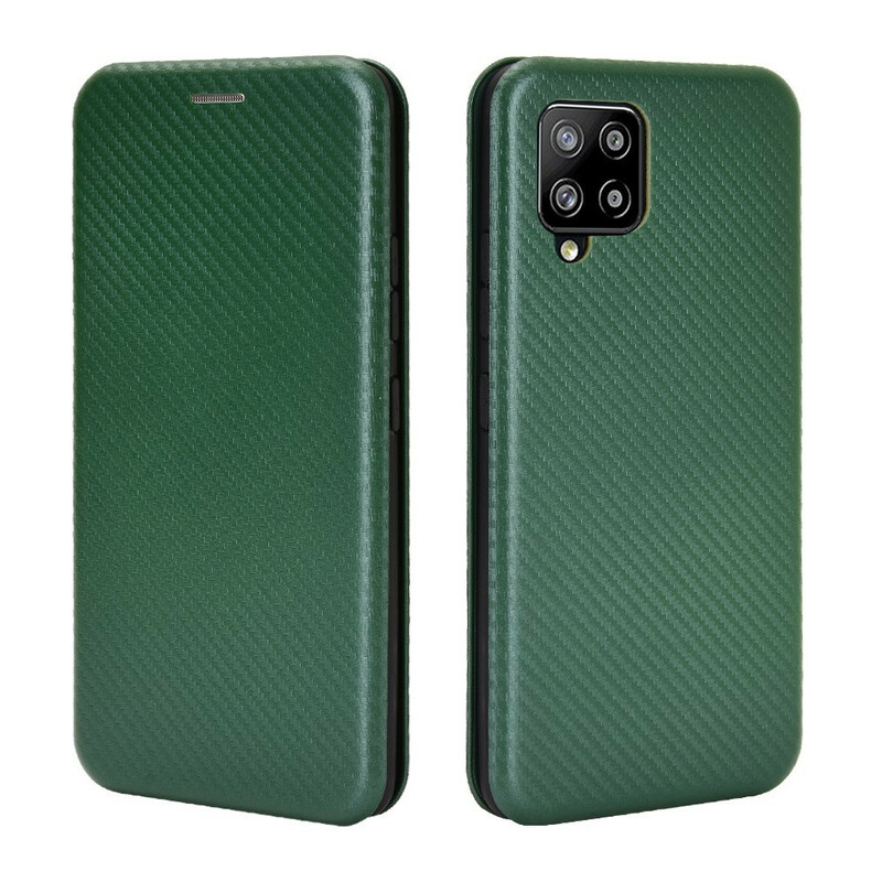 Flip Cover Samsung Galaxy A42 5G Kohlefaser