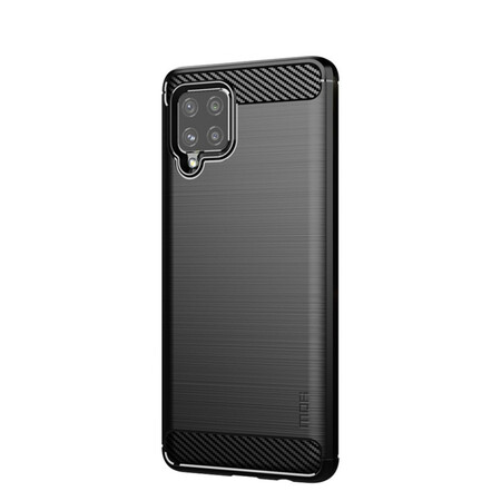 Samsung Galaxy A42 5G Kohlefaser Cover Gebürstet MOFI