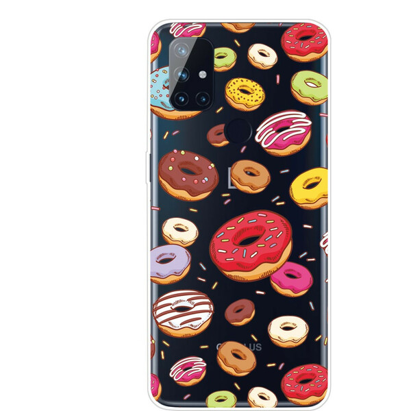 Cover OnePlus Nord N10 love Donuts