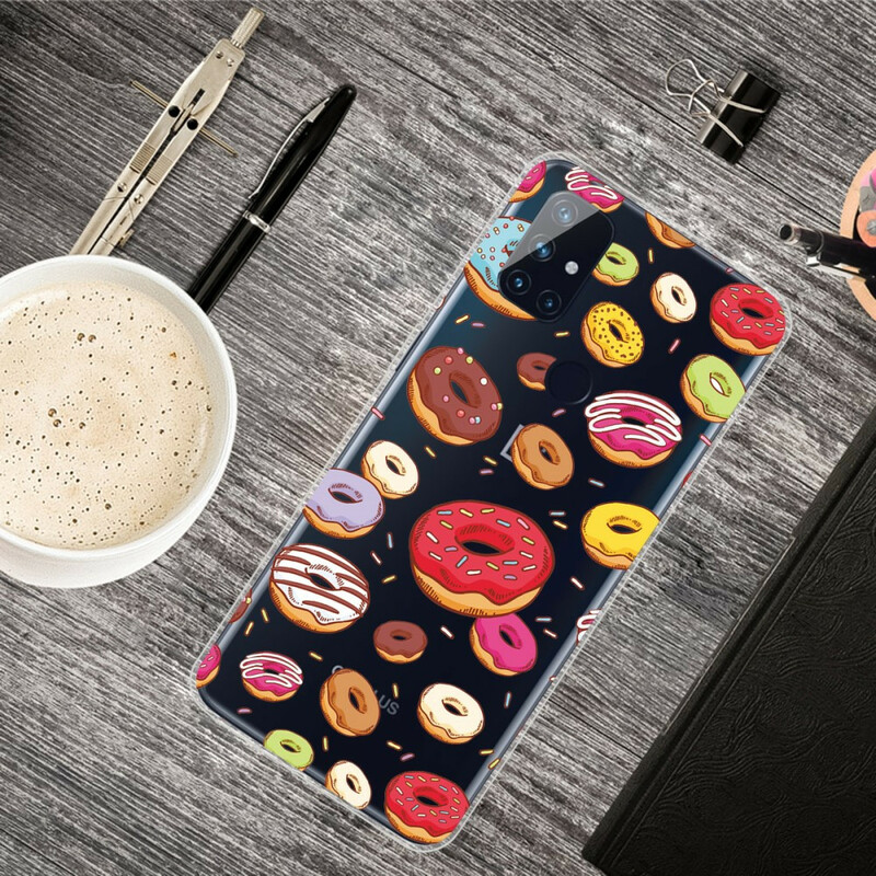 Cover OnePlus Nord N10 love Donuts