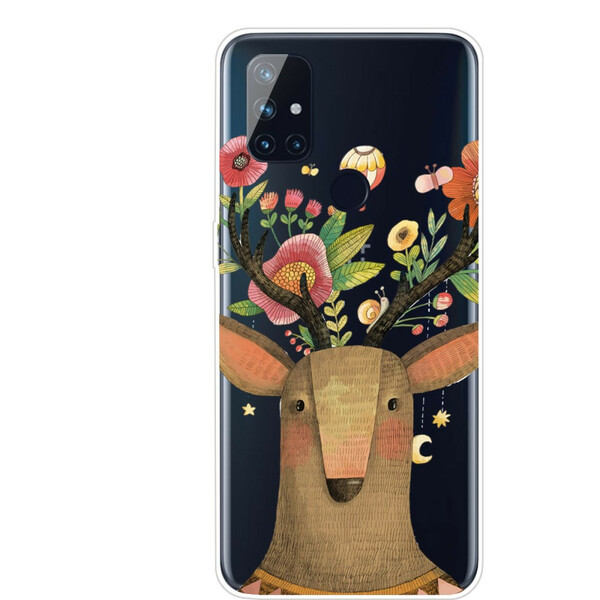 OnePlus Nord N10 Cover Tribal Hirsch