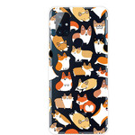 OnePlus Nord N10 Transparent Multiple Dogs Cover