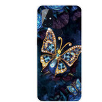 OnePlus Nord N10 Schmetterling Luxe Cover