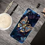 OnePlus Nord N10 Schmetterling Luxe Cover