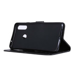 Samsung Galaxy A20s Hülle Schmetterlinge und Blumen