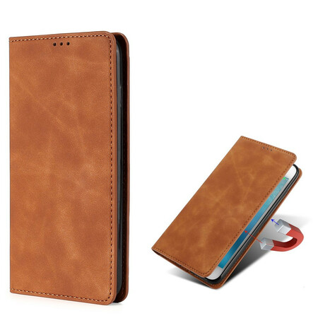 Flip Cover OnePlus Nord N10 Lederoptik Silky Touch