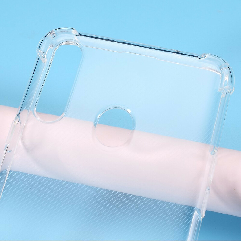 Samsung Galaxy A20s Cover Transparent Verstärkte Ecken