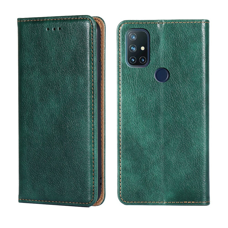 Flip Cover OnePlus Nord N10 Style Leder Fein Flip Cover OnePlus Nord N10 Style Leder Fein