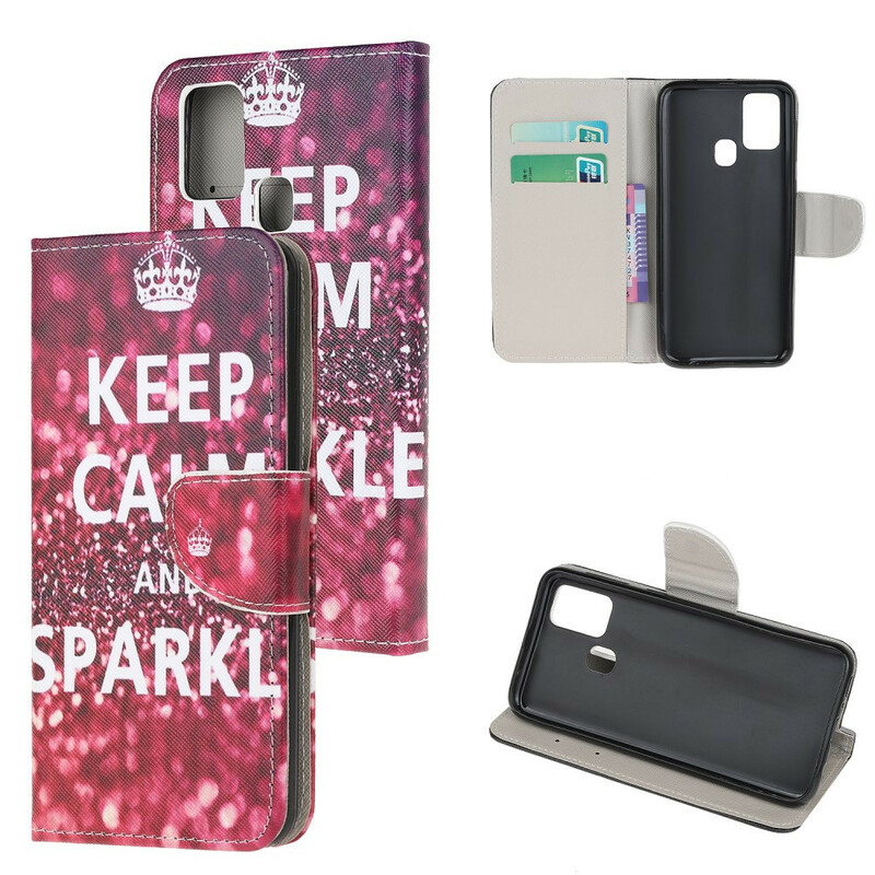 OnePlus Nord N100 Keep Calm and Sparkle Hülle