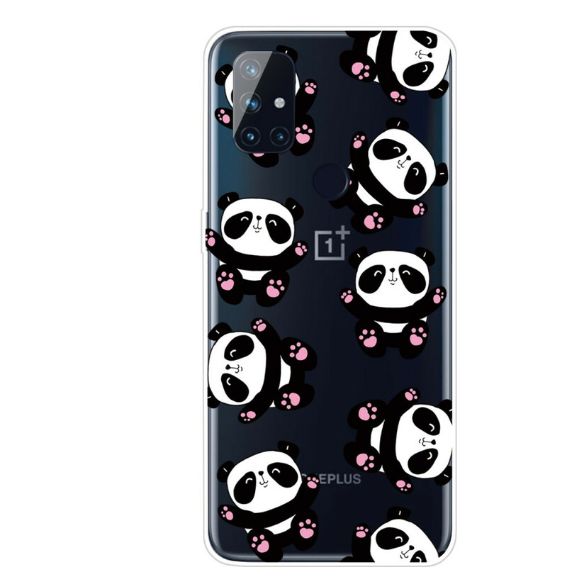 Cover OnePlus Nord N100 Top Pandas Fun
